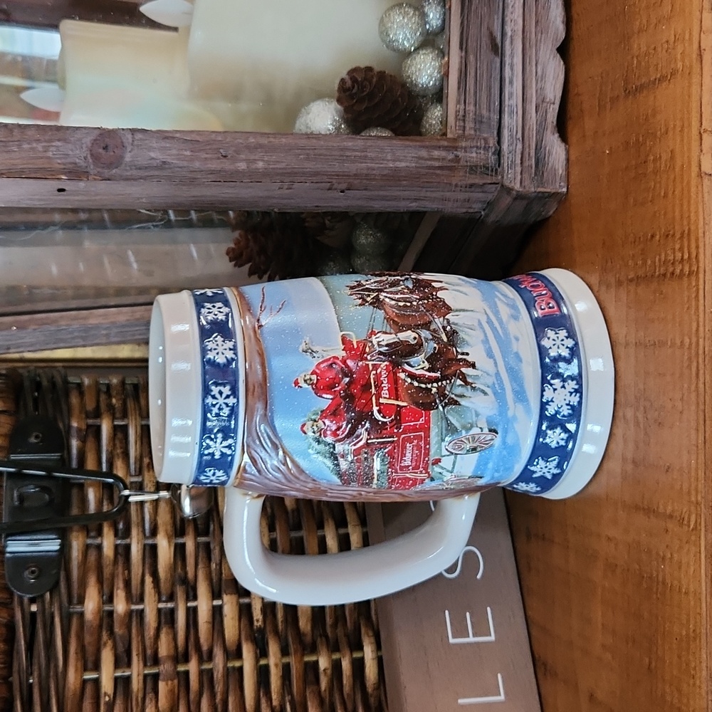 1995 Anheuser-Busch, Inc Budweiser Collector Stein